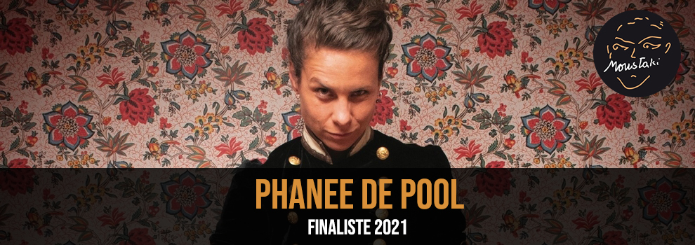 Phanee de Pool finaliste 2021 Prix Moustaki
