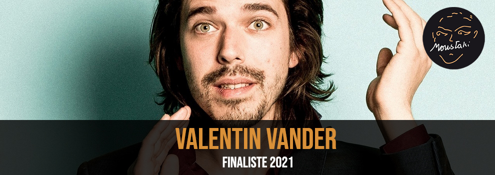 Valentin Vander finaliste 2021 Prix Moustaki